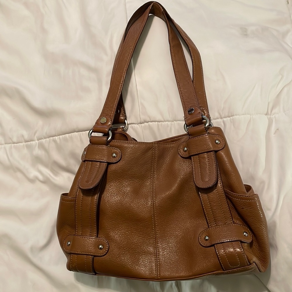 Tignanello Brown Leather Purse